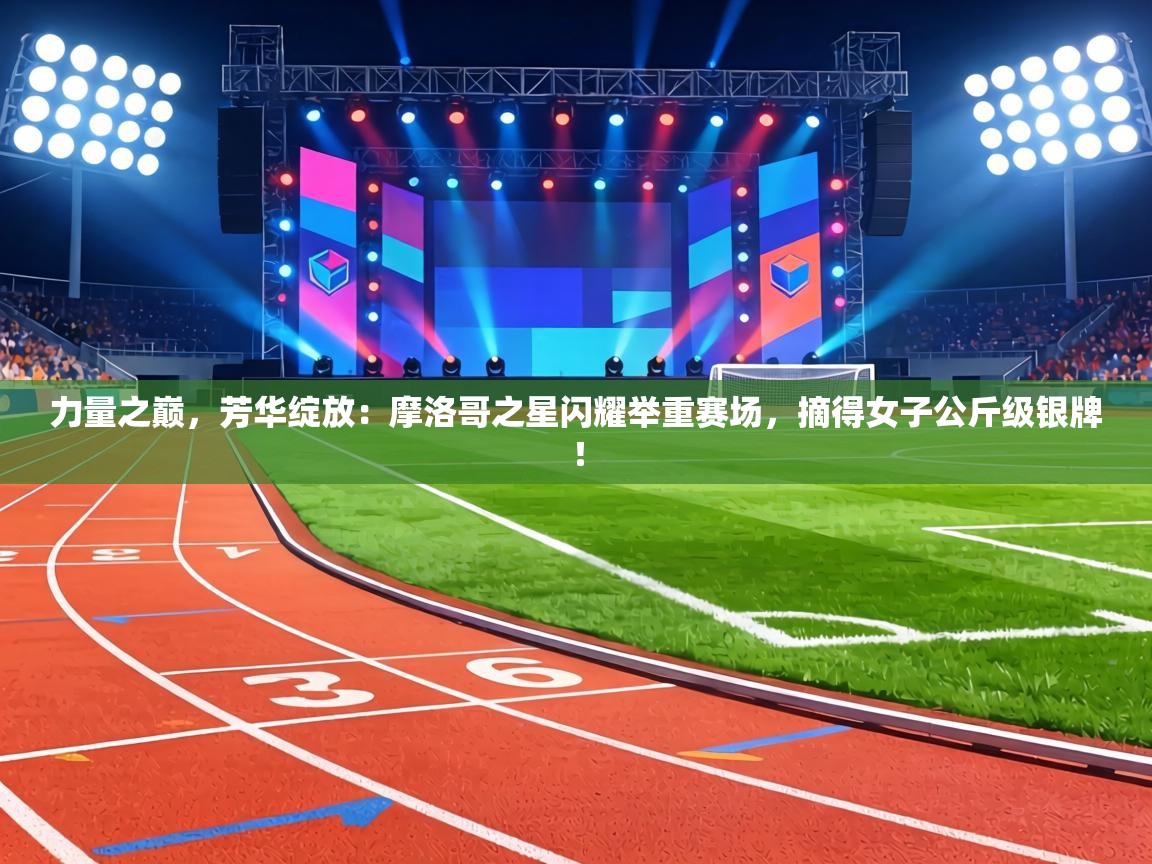 力量之巅,芳华绽放:摩洛哥之星闪耀举重赛场,摘得女子公斤级银牌! 第2张